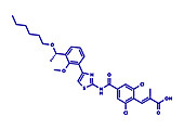 Lusutrombopag drug molecule
