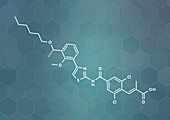 Lusutrombopag drug molecule