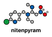 Nitenpyram insecticide molecule