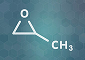 Propylene oxide molecule