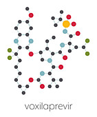 Voxilaprevir hepatitis C drug molecule