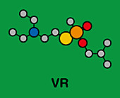 VR nerve agent molecule