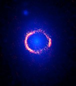 Galactic gravitational lensing, ALMA-HST image