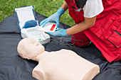 CPR training