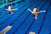 Synchronised diving