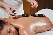 Hot stone massage