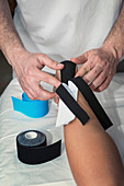 Kinesio tape application