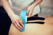 Kinesio tape application