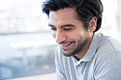 Portrait of smiling man