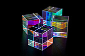 Optical glass cubes