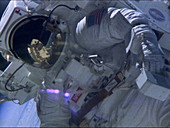 First untethered spacewalk, 1984