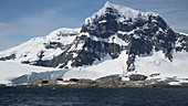 Snowcapped mountains, Antarctica