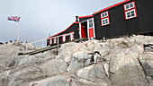 Former polar research base, Antarctica