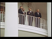Apollo 11 astronauts at the White House, 1969