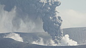 Shinmoedake volcano eruption, 2017