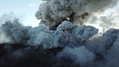 Shinmoedake volcano eruption, 2018