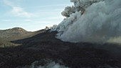 Shinmoedake volcano eruption, 2018