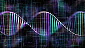 DNA abstract background