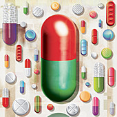 Medication, illustration