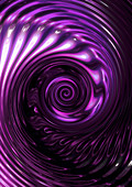 Swirling purple pattern, illustration