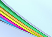 Abstract pattern of rainbow stripes, illustration