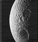 Far Side of the Moon, Lunar Orbiter 5, 1967