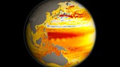 Global sea level rise, 1992-2014