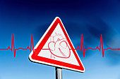 Warning on the risks of cardiovascular diseases