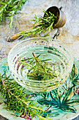 Rosemary herbal tea