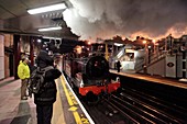 Metropolitan railway steam train