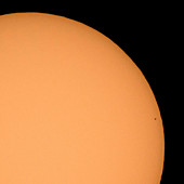 Transit of Mercury across the Sun