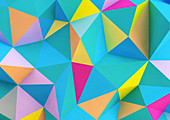 Abstract geometrical pattern, illustration
