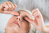 Marma therapy ayurveda eyes treatment urdhaw and adhoakshi