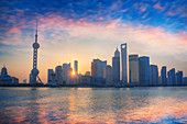 Shanghai, China, at dawn