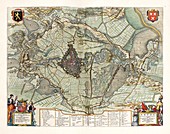 Map of Breda,17th century