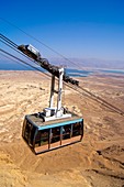 Cable car to Masada, Israel