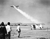 Early jet-assisted take-off (JATO) flight,1941