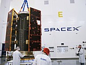Launch preparations for GRACE-FO geosciences satellites