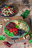 Different types of currants