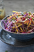 Colorful coleslaw