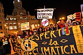 Climate change protest, Madrid, Spain, 2019