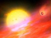 DMPP-2 exoplanet system,illustration