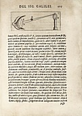 Galileo's theories of observations, 'Il Saggiatore' (1623)
