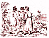 People of Siam, 18th century