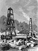 Pennsylvania oil rush, 19th century