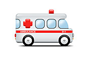 Ambulance, illustration