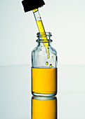 Bottle with pipette