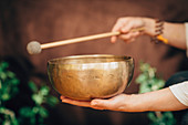 Tibetan singing bowl