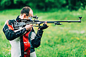 Sports rifle practice