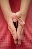 Woman doing yoga